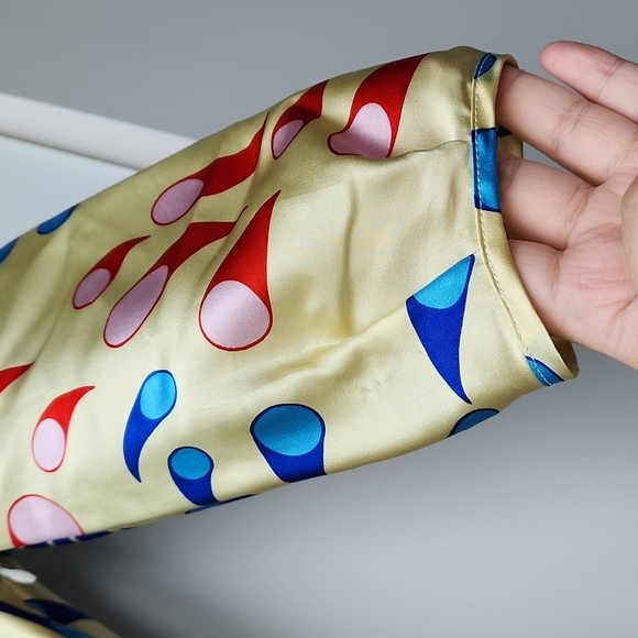 Vintage Silk Pop Printed Dress - Picture 3 of 9